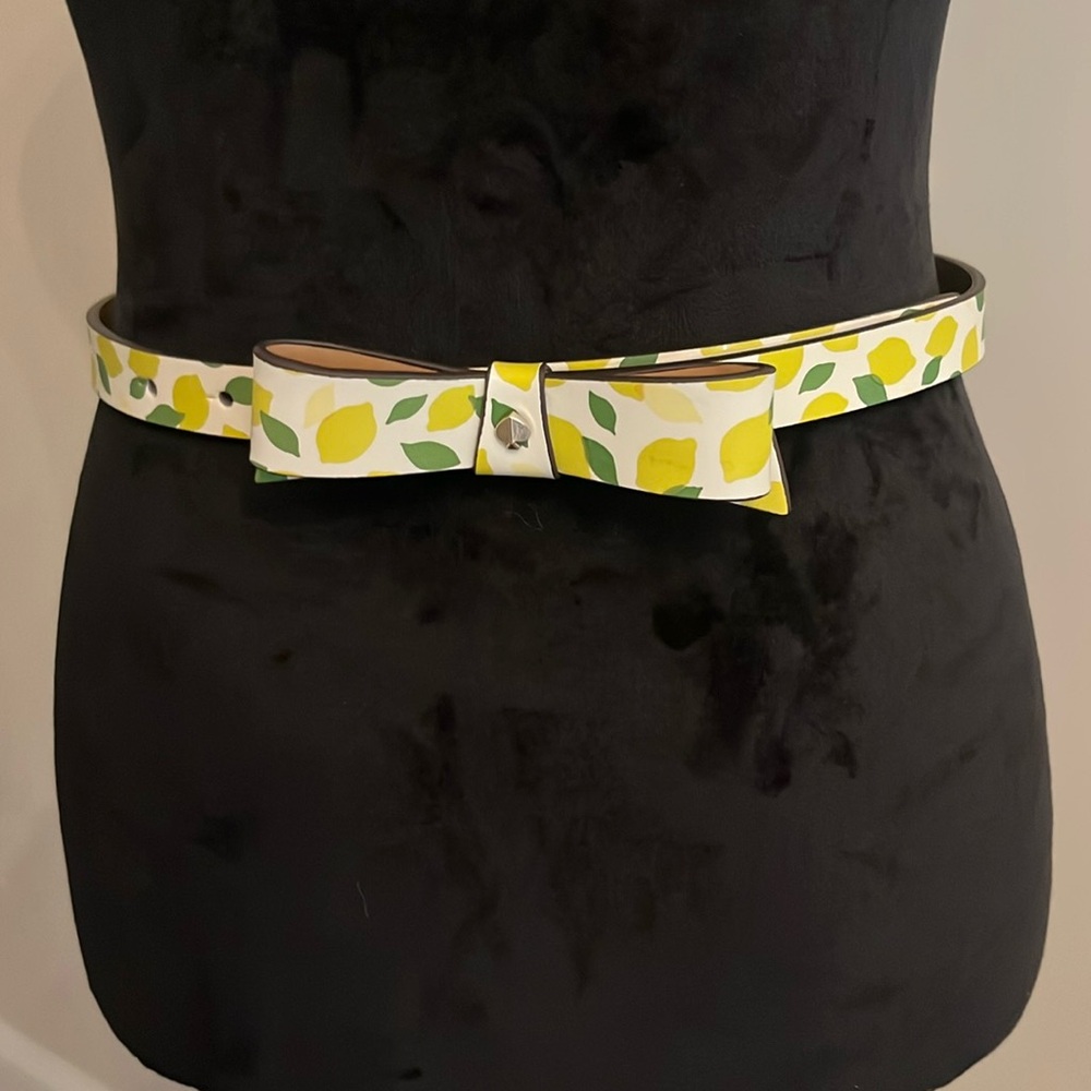 🍋NWT kate spade Lemon Bow Belt